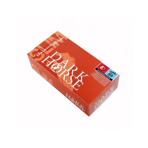 master-150 Dark Horse Super Slim 6.5 mm Cigarette Tubes with Filter – Pack of 200 Tubes