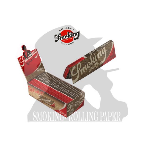 master-326 Cartine Smoking Organic Corte Regular – Confezione da 50 libretti