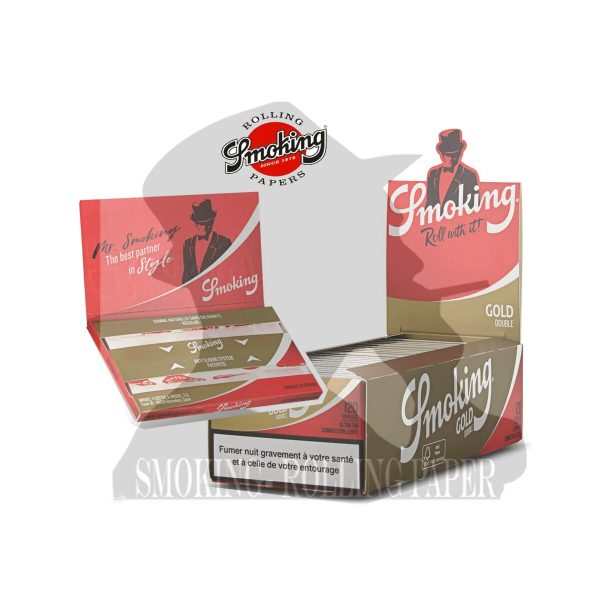 master-330 Cartine Smoking Gold Corte Regular – Confezione da 25 libretti